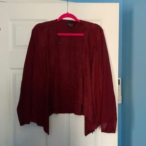 City Chic: light weight drape jacket